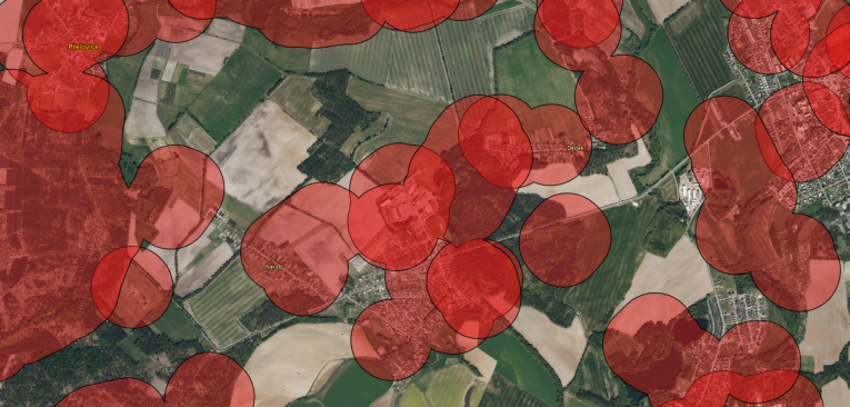 Mapa Živanice, Nerad, Dědek